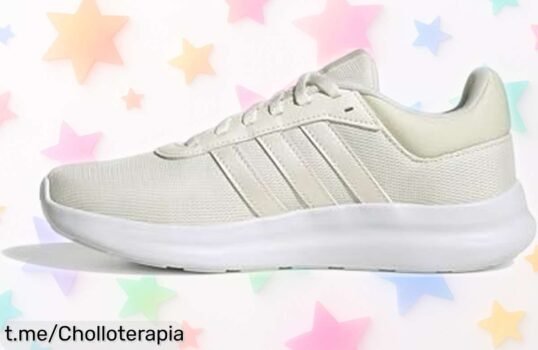 Zapatillas para mujer adidas Lite Racer 4.0 a precio de ganga, perfectas para tu ritmo diario y duraderas; revitaliza tu calzado antes de que se agoten muy rápido.
