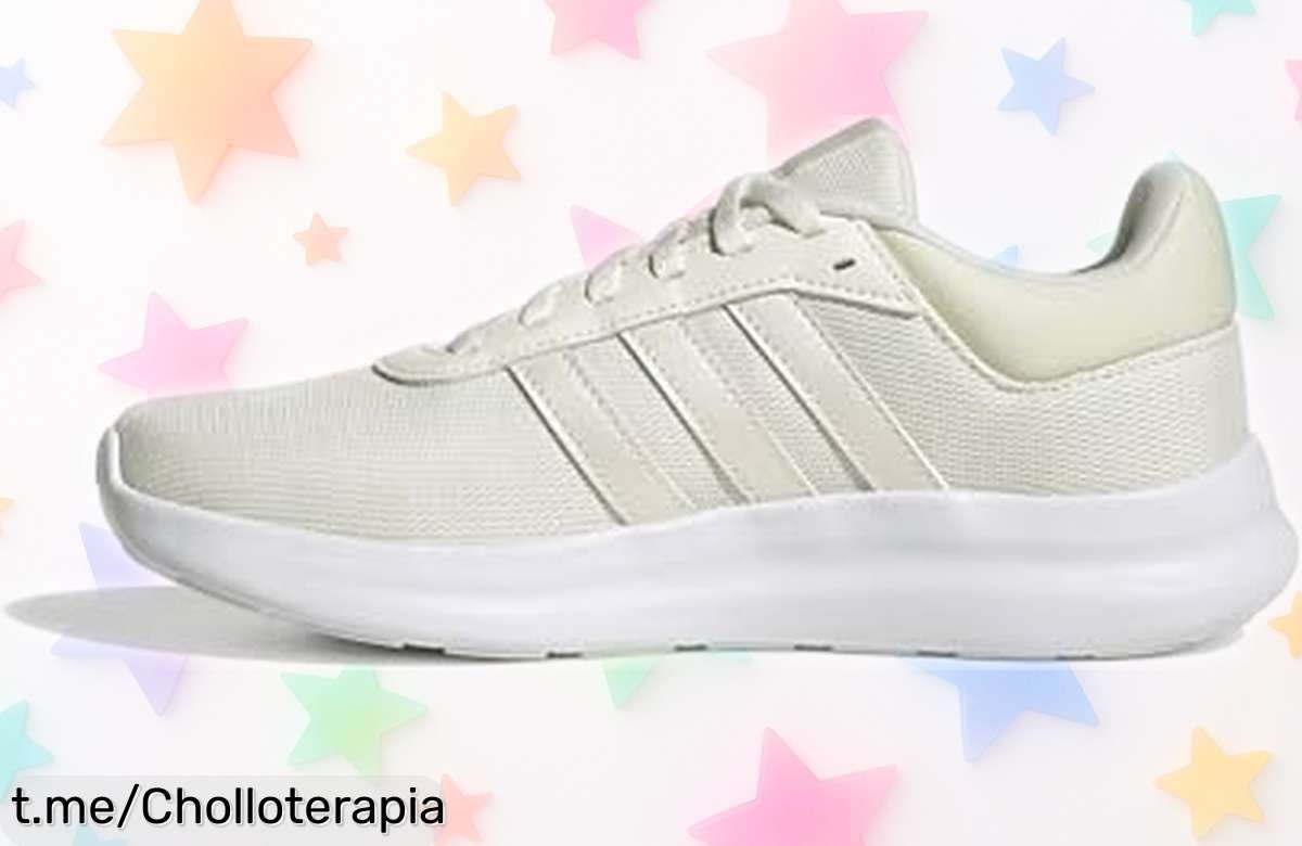 Zapatillas para mujer adidas Lite Racer 4.0 a precio de ganga, perfectas para tu ritmo diario y duraderas; revitaliza tu calzado antes de que se agoten muy rápido.