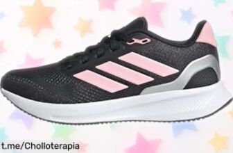 Zapatillas para peques adidas Runfalcon 5, super ligeras y con cordones que abrazan el pie. ¡No dejes pasar este chollo a precio tirado! Da pasos hacia la diversión.