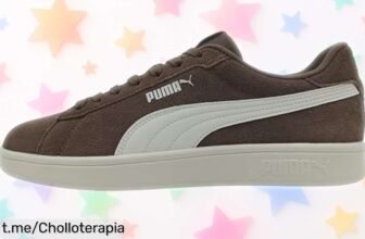Zapatillas planas Puma Smash 3.0 a precio de escándalo, ideales para tu día a día. ¡No dejes pasar esta oportunidad única y luce genial ya!