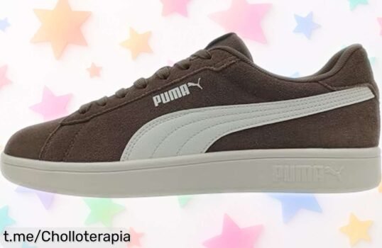 Zapatillas planas Puma Smash 3.0 a precio de escándalo, ideales para tu día a día. ¡No dejes pasar esta oportunidad única y luce genial ya!