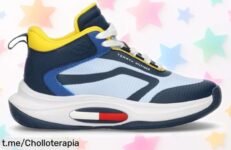 Zapatillas urbanas Tommy Hilfiger Scoot en azules y amarillos a precio loco, luce genial hoy mismo con un estilo que grita diversión. ¡No dejes pasar esta oportunidad!