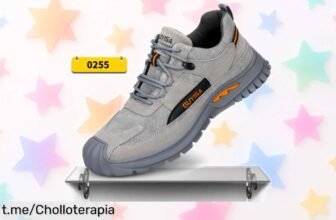 Zapatos de seguridad con punta de acero y suela antideslizante: un ofertón para trabajar cómodo y protegido, ¡no te quedes sin los tuyos!