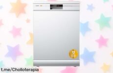 Lavavajillas COMFEE’ CDWPF1201PW con control móvil y lavado intensivo a 70º, ¡está de oferta brutal! Aprovecha su precio de escándalo y facilita tu vida ya mismo.