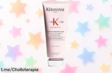 Acondicionador fortificante Kérastase Genesis, ¡héroe para tu cabello fino! Con un precio rebajado que es una locura, fortalece e hidrata tu melena al instante. ¡No dejes pasar esta maravilla!