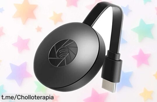 Adaptador inalámbrico para pasar la pantalla del móvil o portátil a tu televisor: ¡disfruta de tus contenidos en Full HD sin líos y a un precio brutal! No te quedes sin el tuyo.
