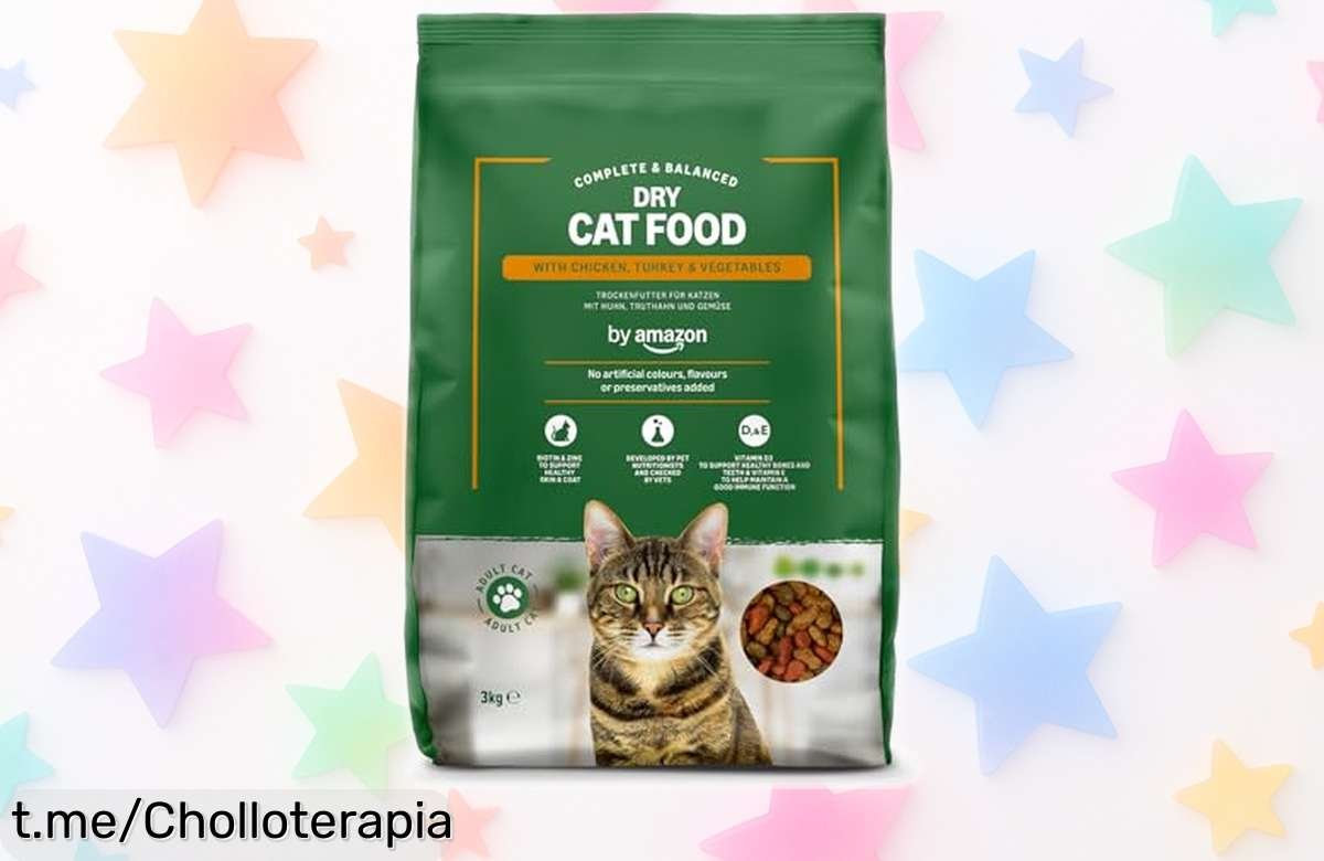 Alimento seco para gatos adultos con pollo y pavo, ¡pack de 3 kg a precio loco que cuida su piel y pelo! No pierdas la oportunidad de mimar a tu peludo amigo.