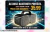 Altavoz Bluetooth BUGANI de 160W que hace vibrar tu mundo, perfecto para cualquier lugar y con resistencia al agua: ¡nunca viste un ofertón así! Lleva la fiesta contigo hoy mismo.