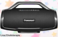 Altavoz Bluetooth Tronsmart Bang Max con grave brutal y 130 W a un precio loco: ¡disfruta de la música donde quieras y despierta tus emociones ahora mismo!