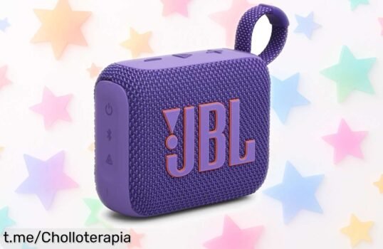Altavoz inalámbrico portátil JBL Go 4, sonido potente y resistente al agua; llévatelo ya a un precio loco que no querrás perderte y haz de tu música una fiesta inolvidable.