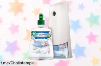 Ambientador automático Air Wick Active Fresh: frescura duradera y el doble de aceites. ¡Supérate con este ofertón que solo se ve una vez en la vida!