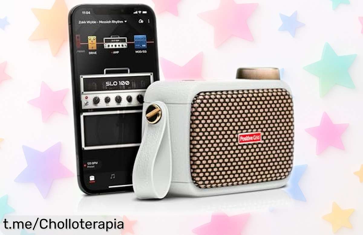 Amplificador portátil Positive Grid Spark GO Pearl: Lleva tu música a todas partes y disfruta de un chollo imposible de dejar escapar, ¡no te quedes sin el tuyo!