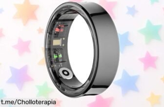 Anillo inteligente SANLEPUS que cuida tu salud 24/7 al mejor precio del mercado; controla oxígeno, sueño y temperatura. ¡No te pierdas este ofertón exclusivo!