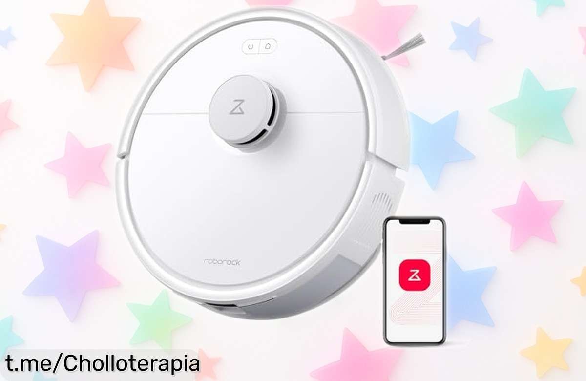 Aprovecha el ofertón del robot aspirador y mopa Roborock Q7L5 con succión bestial de 8,000 Pa: ¡limpieza fácil y rápida al mejor precio! Tu hogar merece este chollo.