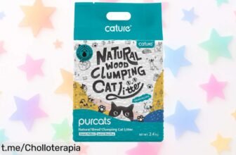 Arena para gatos Cature Purcats: el super chollo que tu felino necesita, se limpia en un abrir y cerrar de ojos ¡No dejes pasar esta oferta increíble!