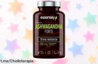Ashwagandha Forte de ESSENSEY: Fórmula energética para frenar el estrés por un precio que está regalado, ¡aprovecha esta oportunidad y recarga tu vitalidad ya!