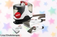 Aspiradora de tapicerías Ufesa Eden 600: ¡super chollo para limpiar en un abrir y cerrar de ojos! Dale a tu hogar el brillo que se merece sin complicaciones.