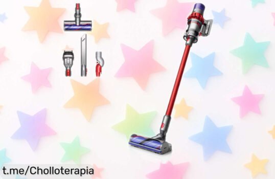 Aspiradora sin cable Dyson Cyclone V10 Origin, un ofertón que transforma la limpieza en algo fácil y rápido. ¡No dejes pasar esta oportunidad increíble!