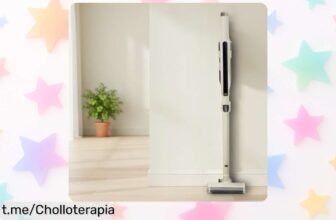 Aspiradora vertical inalámbrica Mimotec Twist: ¡potencia y luz LED a un precio que flipas! No dejes escapar esta oferta loca, tu hogar lo merece.