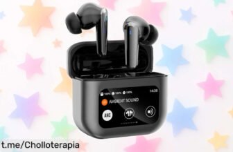 Auriculares Bluetooth TWS con cancelación de ruido y 80 horas de batería. Precio rebajado que no se puede dejar pasar, ¡disfruta la música como nunca antes!