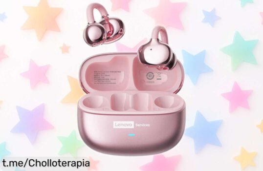Auriculares inalámbricos Lenovo LE302 con Bluetooth 6.0 rebajados: disfruta de sonidos que te motivan mientras te mueves, ¡esta oferta no la dejarás escapar!