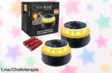 Baliza SOS ROAD DGT 3.0 para coche y moto, pack de 2 con geolocalización y datos gratis hasta 2038: un ofertón que da seguridad a tus viajes ¡hazte con el antes de que desaparezca!