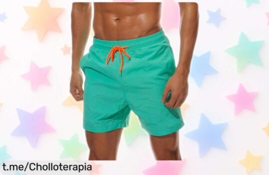 Bañador Kfnire para hombre que marca figura y se seca en un instante: ¡no dejes pasar esta ganga que hará brillar tus días de playa!