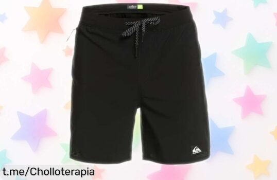 Bañador Quiksilver Everyday Volley 15 con super chollo por su calidad y diseño; ¡prepárate para el verano y no te quedes sin él, la playa te espera!