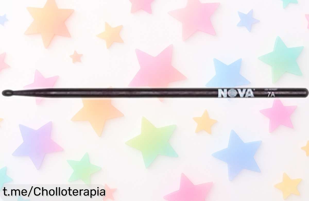 Baquetas Vic Firth 7A más ligeras y cortas, el chollo perfecto para que tus ritmos suenen con fuerza, siente la música como nunca y aprovecha esta oferta increíble.