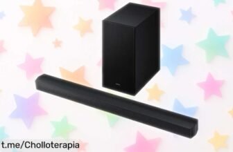Barra de sonido Samsung HWB650F con subwoofer inalámbrico, precio rebajado y un audio que transforma tu hogar en cine; ¡no dejes pasar esta oferta increíble!
