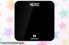 Báscula digital Healthkeep de precisión extrema con cuatro sensores, precio rebajado y control total en casa: ¡no dejes pasar esta oportunidad única!
