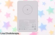 Batería externa Xiaomi 5000 mAh, carga inalámbrica y con imán: el chollazo que necesitas mantener tu vida siempre cargada ¡Esta oferta es una locura!
