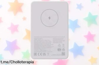 Batería externa Xiaomi 5000 mAh, carga inalámbrica y con imán: el chollazo que necesitas mantener tu vida siempre cargada ¡Esta oferta es una locura!
