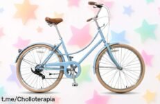 Bicicleta urbana para mujer con cambio Shimano: ofertas que quitan el aliento, ¿estás lista para pedalear con estilo y aprovechar esta oportunidad única? ¡No te la pierdas!