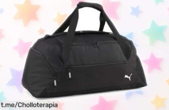 Bolsa de deporte Puma teamGOAL M ahora a precio loco: espacio para tus zapatillas y un bolsillo seguro, ¡perfecta para cualquier aventura! No te la pierdas, actúa rápido.