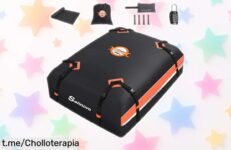 Bolsa de techo impermeable Sailnovo 425L, el chollo ideal para tus viajes en grupo - ¡Aprovecha esta oferta y disfruta sin preocupaciones!
