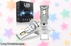 Bombilla LED H7 para coche que ilumina como un faro y se instala en 2 minutos: ¡Ahora a un precio loco que no querrás dejar escapar!