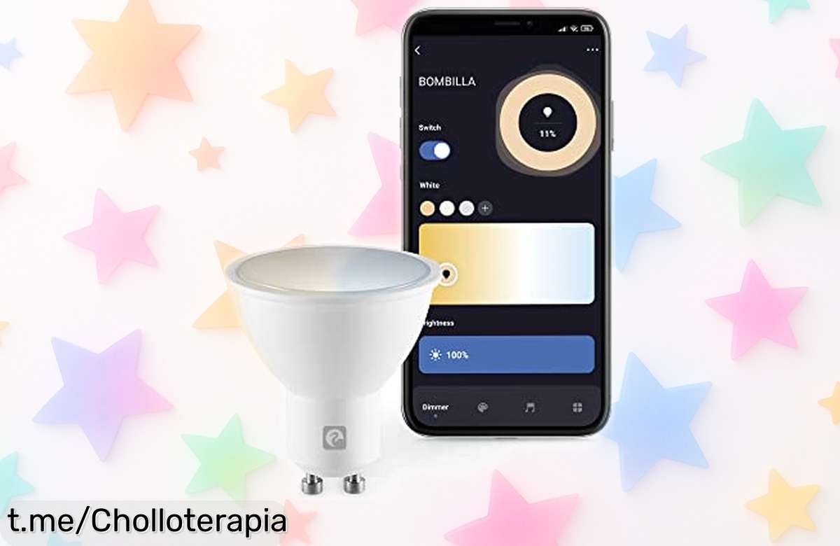 Bombilla LED inteligente Garza® Smarthome: El super chollo que transforma tu hogar en un lugar increíble con solo un clic, ¡conéctala y disfruta de la luz perfecta ya!