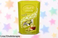Bombones Lindor Pistacho Cornet 200g, super cremosos y ¡con caída de precio! Perfectos para compartir o regalar. No te quedes sin ellos, el momento dulce de tu vida te espera.