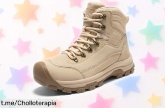 Botas de montaña impermeables NORTIV 8, súper resistentes y con un ofertón que no puedes dejar pasar: ¡prepara tus aventuras antes de quedarte sin ellas!