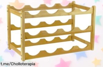Botellero de madera FUREINSTORE para 12 botellas a precio loco, ¡aprovecha este chollo práctico y resistente! Ordena tu vino con estilo antes que se acabe esta oferta irresistible.