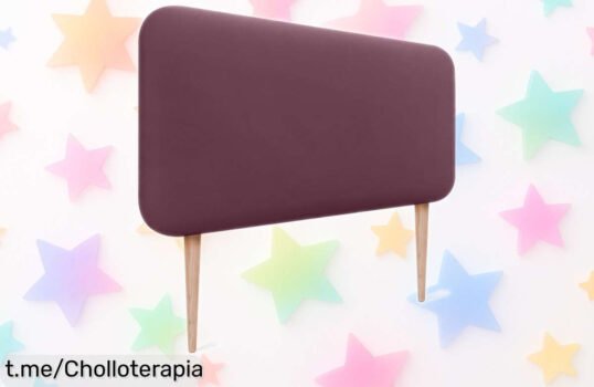 Cabecero tapizado DHOME, el básico que transforma tu dormitorio y amortigua el ruido, ¡ahora a un precio tirado de risa! No dejes pasar esta oportunidad única para renovarte.