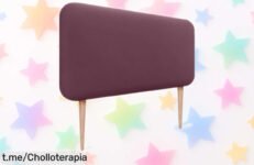 Cabecero tapizado liso DHOME, mejora tu dormitorio con este detallazo a precio tirado y aprovecha la oportunidad de transformar tu espacio sin gastar mucho.