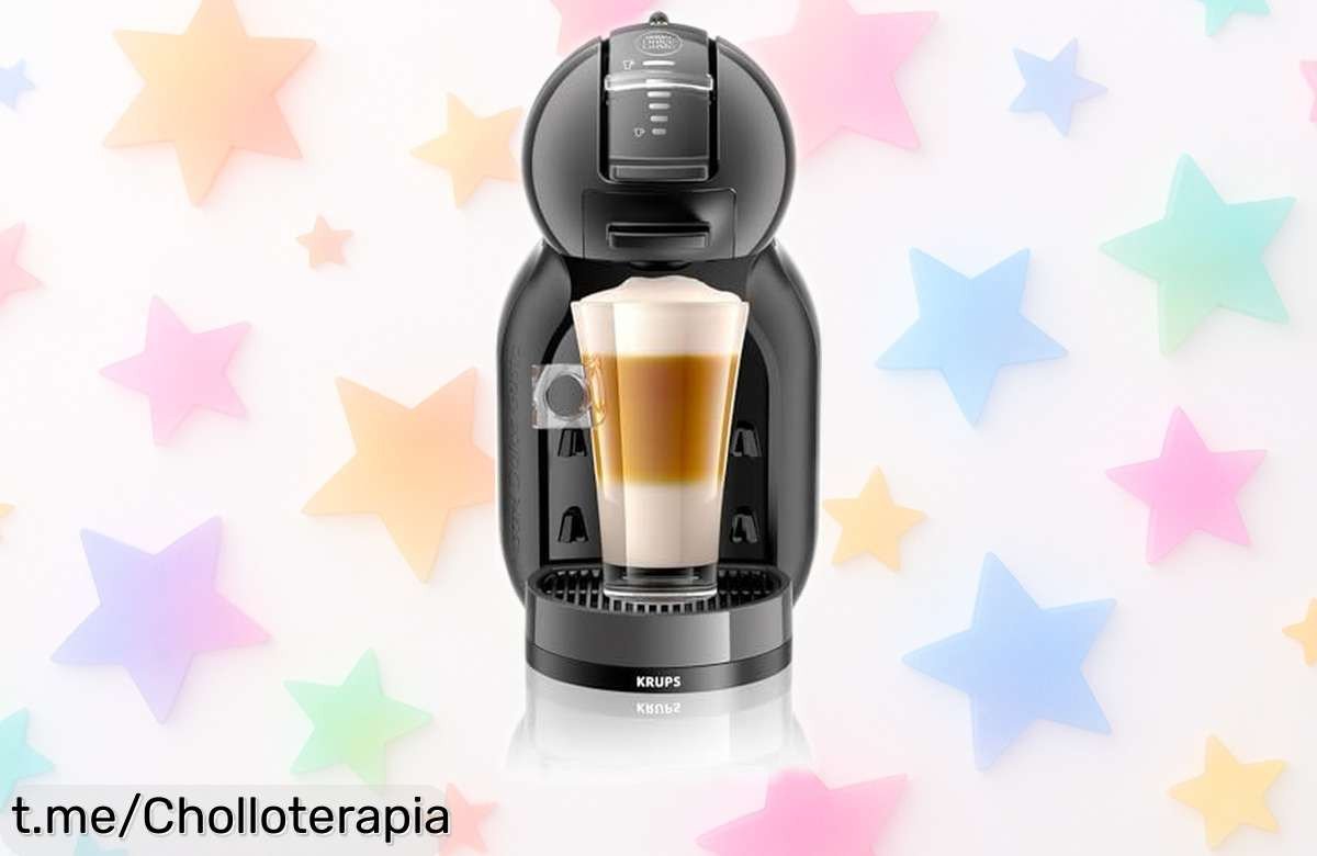 Cafetera Mini Me de Krups: Chollazo compacta que prepara cafés como un pro y ahorra espacio, ¡no dejes pasar esta oferta increíble y disfruta cada sorbo!