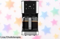 Cafetera de goteo Cecotec Coffee 66 Drop & Touch para 12 tazas, ahora a precio loco que querrás llevarte para disfrutar del café perfecto cada mañana.