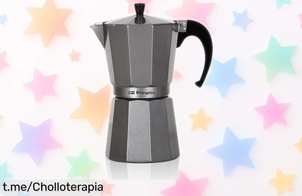 Cafetera italiana Orbegozo KFS 620 para 6 tazas, descubre el ofertón que no podrás dejar escapar y despierta tus mañanas con café de calidad en cada sorbo.