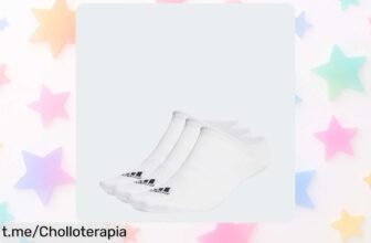 Calcetines invisibles Adidas con refuerzo extra: ¡Llévate 3 pares a un precio de escándalo que no querrás dejar escapar! Siente la frescura en cada paso hoy mismo.