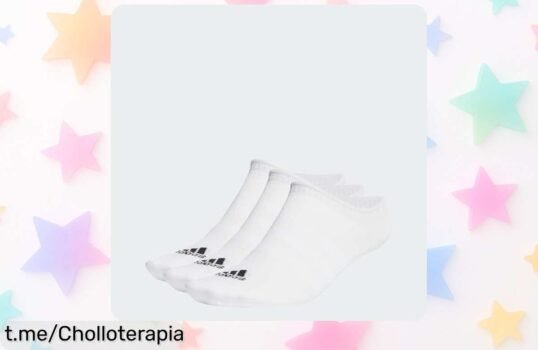 Calcetines invisibles Adidas con refuerzo extra: ¡Llévate 3 pares a un precio de escándalo que no querrás dejar escapar! Siente la frescura en cada paso hoy mismo.