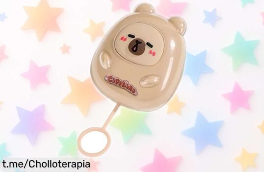 Calentador USB portátil perfecto para tus manos, calienta en segundos y caben en cualquier bolsillo; no te quedes sin el ofertón que hará del frío un mal recuerdo.