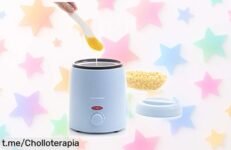 Calentador de cera depilatoria InnovaGoods con espátula, precio loco para una piel suave y libre de vello en casa. No te quedes sin el tuyo, ¡oferta limitada!